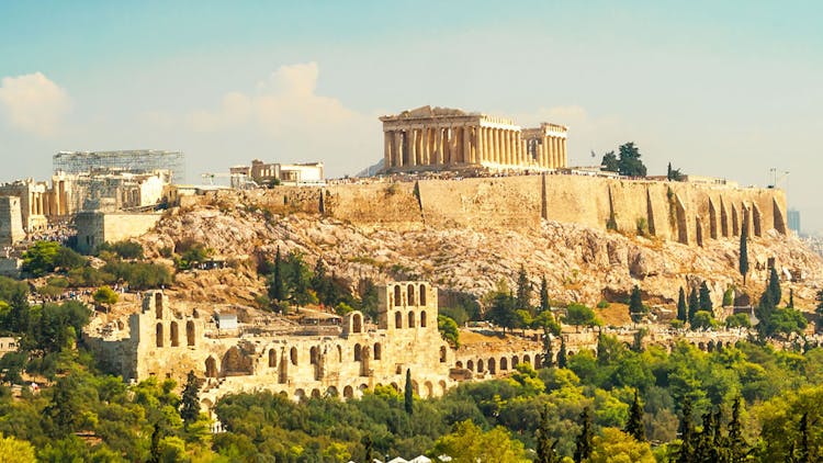 Athens audio guide with TravelMate app