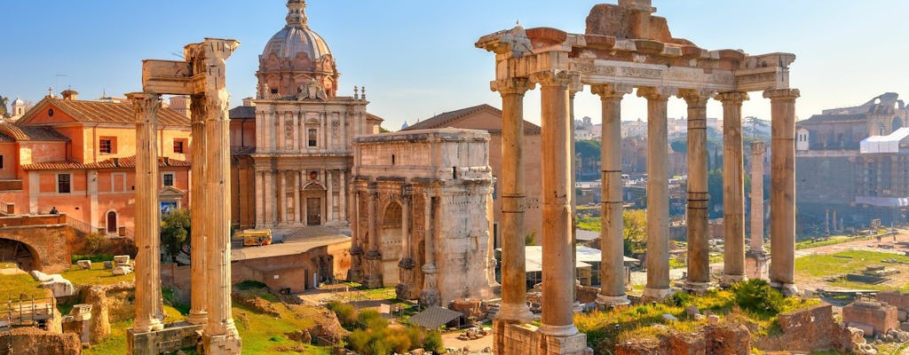 Selbstgeführte Audiotour durch Kolosseum, Forum Romanum und Palatin