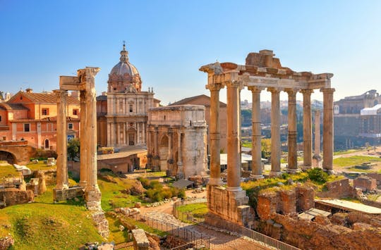 Selbstgeführte Audiotour durch Kolosseum, Forum Romanum und Palatin