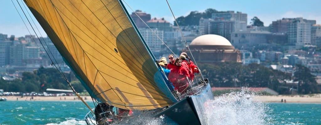 America's Cup sailing experience in San Francisco Bay