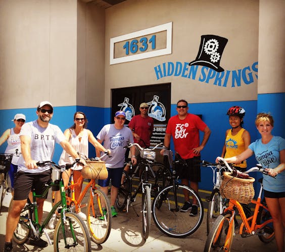 Tampa brewery tour and beer tasting by bike