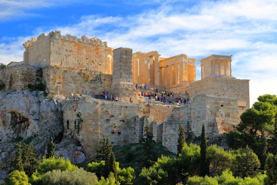 Visita guiada à Acrópole e ao museu da Acrópole com ingressos sem fila