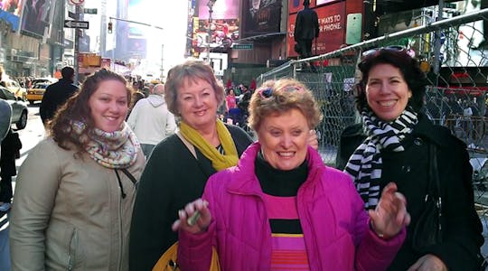 Off-Broadway theaters guided walking tour in New York City