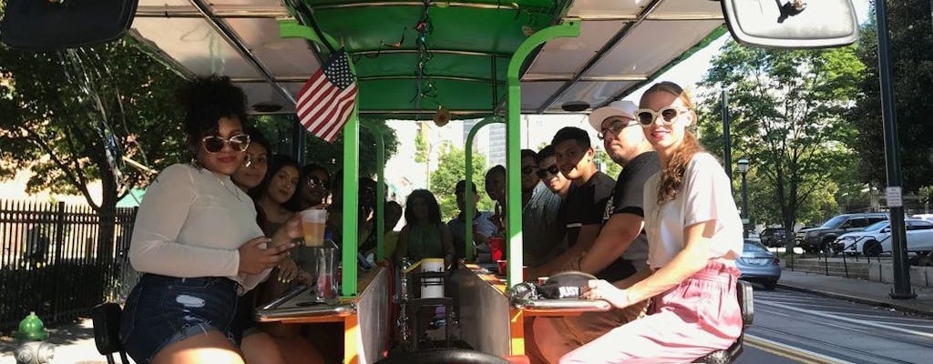 Pub crawl movido a pedal em Atlanta