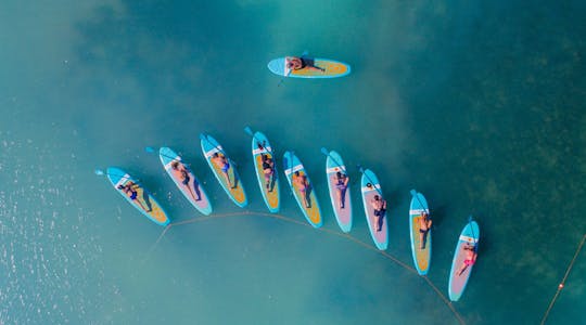 Ocean Paddle Board Yoga