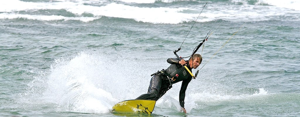 Lección de introducción de kitesurf de una hora en Miami