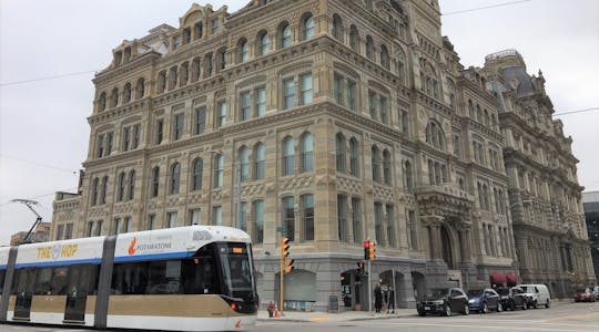 Hop-on guided streetcar tour in Milwaukee