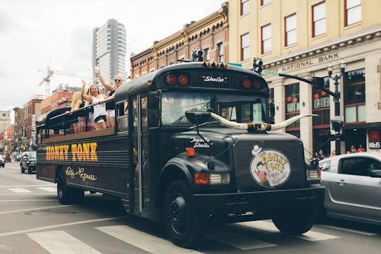 Tour privado en autobús por el centro de la ciudad en Nashville