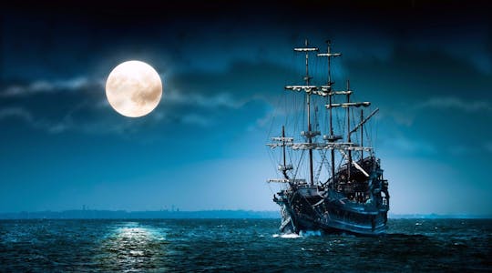 Jogo de fuga do navio pirata em Clearwater Beach