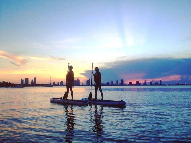 Sunset Paddleboard Tour from Miami Beach