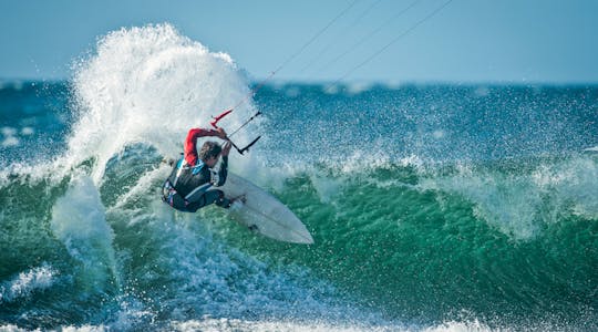 Lección de kitesurf de tres horas en Miami Beach