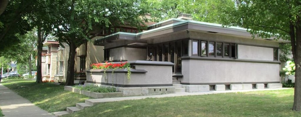 Rondleiding door de door het systeem gebouwde huizen van Frank Lloyd Wright in Milwaukee