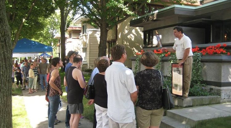 Milwaukee Frank Lloyd Wright's system-built homes guided tour