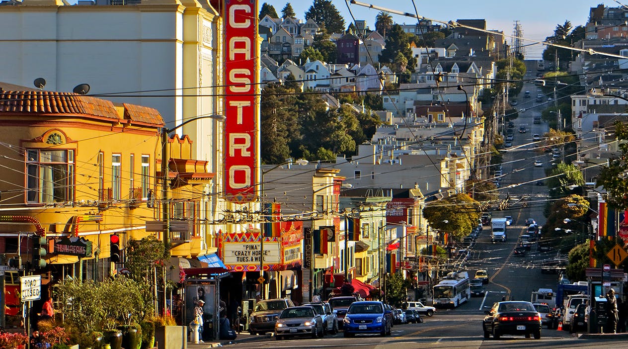 Recorrido por el barrio LGBTQ Castro en San Francisco