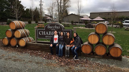 Tour del vino della Fraser Valley a Vancouver