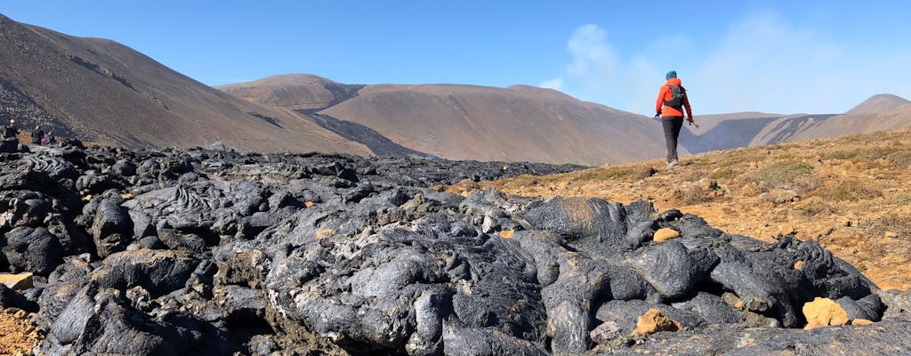 Tour zum Rand des neuen Lavafeldes