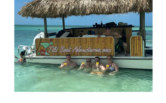 Prywatny 2-godzinny rejs łodzią Tiki w Key West