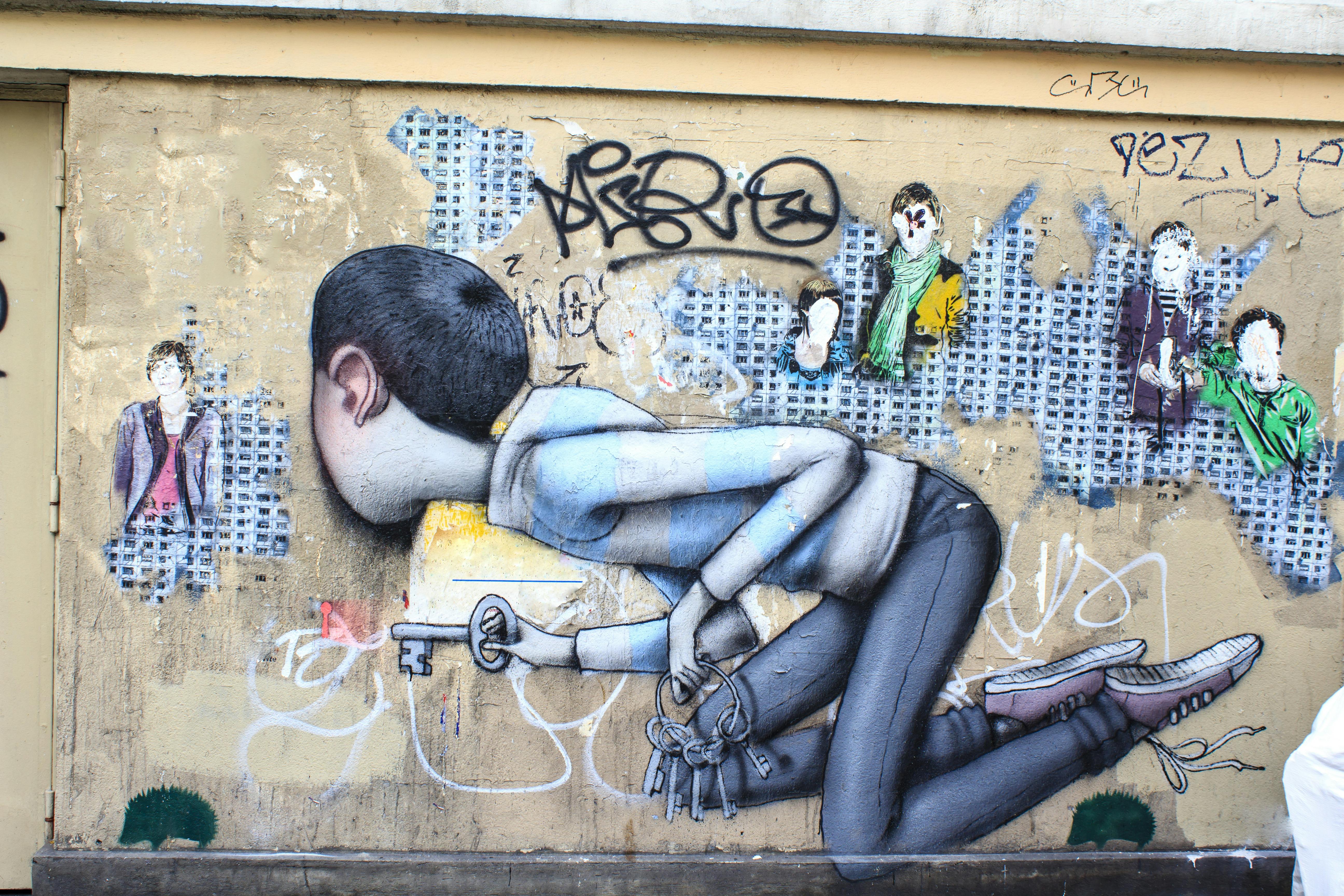 Visite guidée privée sur l'art de rue à Paris