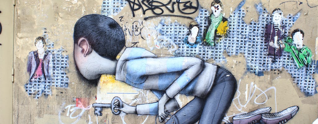 Visita guiada privada de arte de rua em Paris