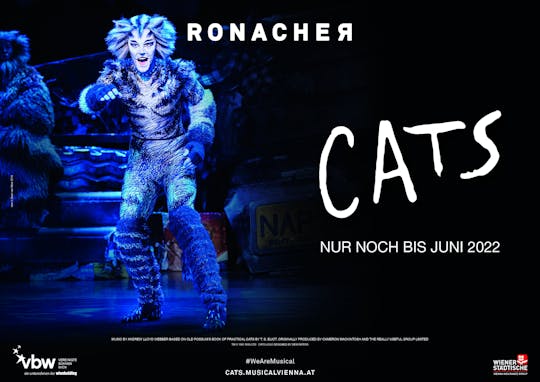 Tickets für das Musical Cats in Wien