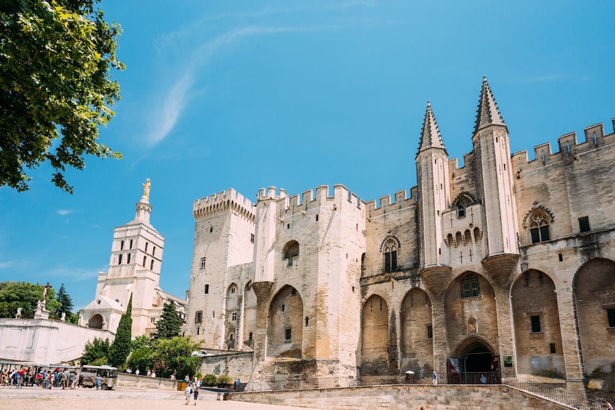 Toegangskaarten voor het Palais des Papes en toegang tot de tuinen