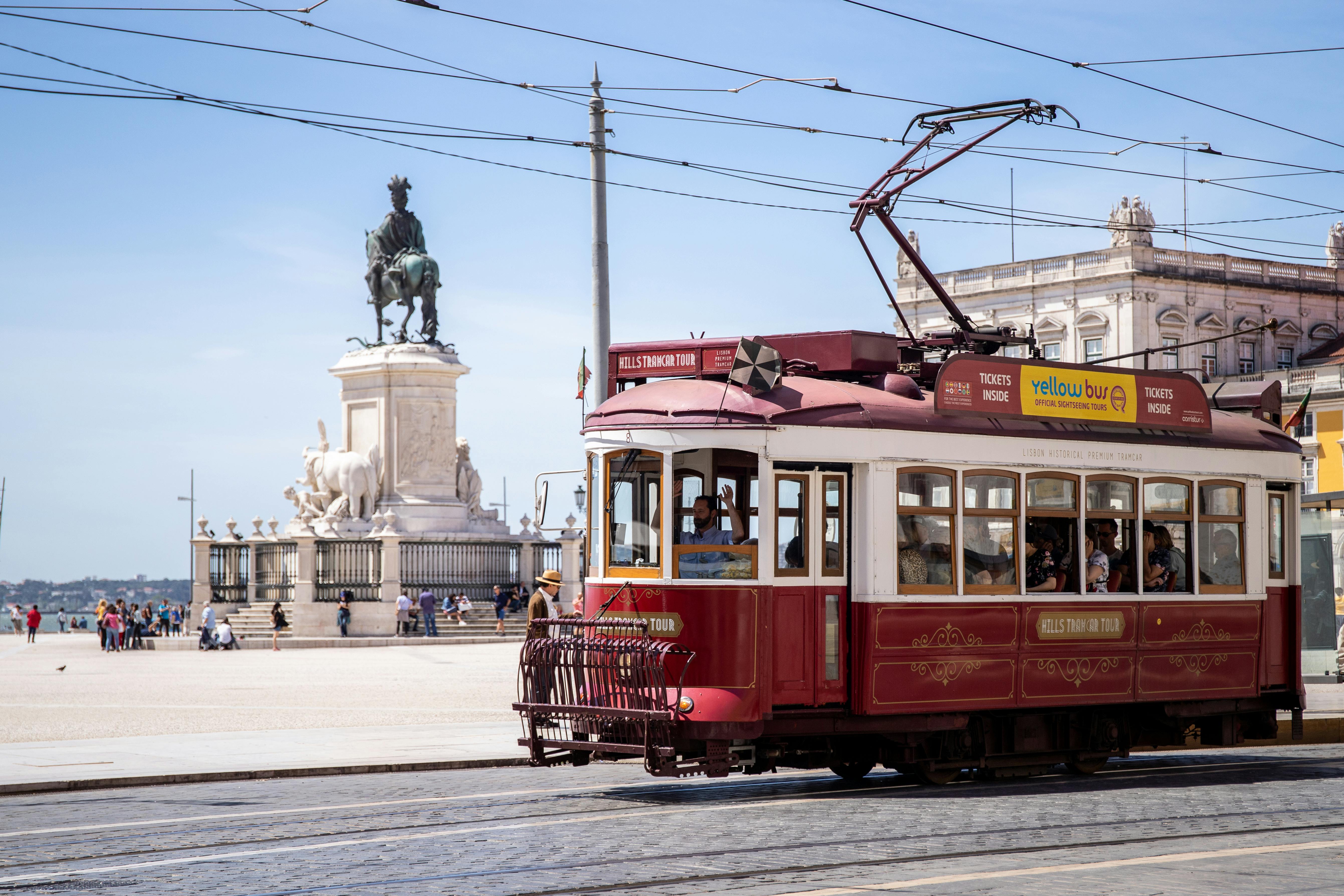 Bilety łączone na autobus i tramwaj w Lizbonie typu hop-on hop-off