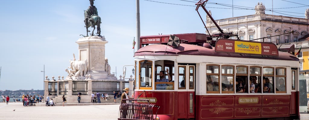 Lisbon bus and tram hop-on hop-off combined tickets