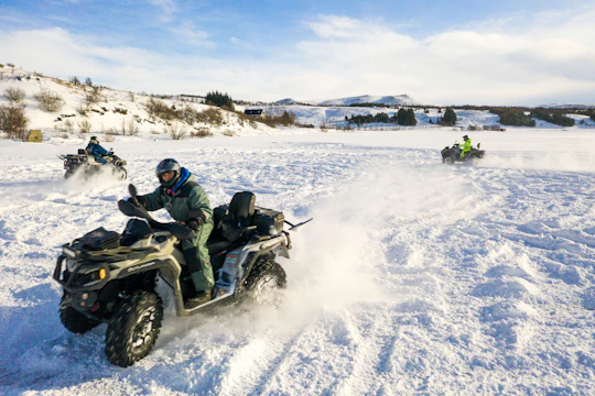 Quad biking