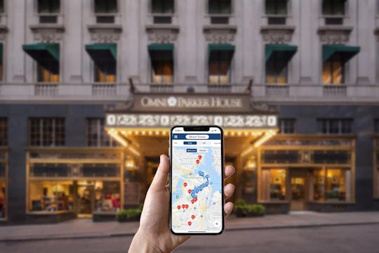 Tour a piedi autoguidato dei fantasmi di Boston