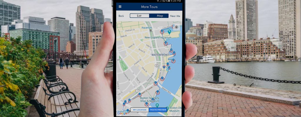 Recorrido de audio autoguiado por Harborwalk y fiesta del té en Boston