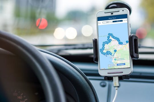 Recorrido de audio autoguiado de 17 millas en un recorrido panorámico en Monterey