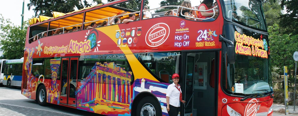 Hop on-hop off sightseeing bus