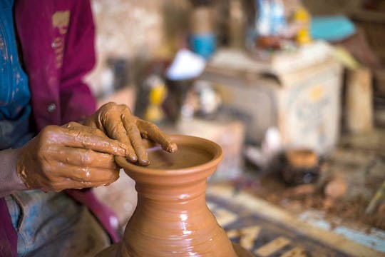 Marrakech Medina Tour & Pottery Workshop
