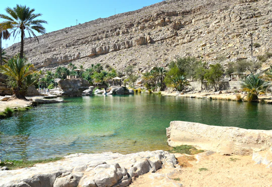 Private tour to Wadi Bani Khalid and desert villages from Muscat with lunch