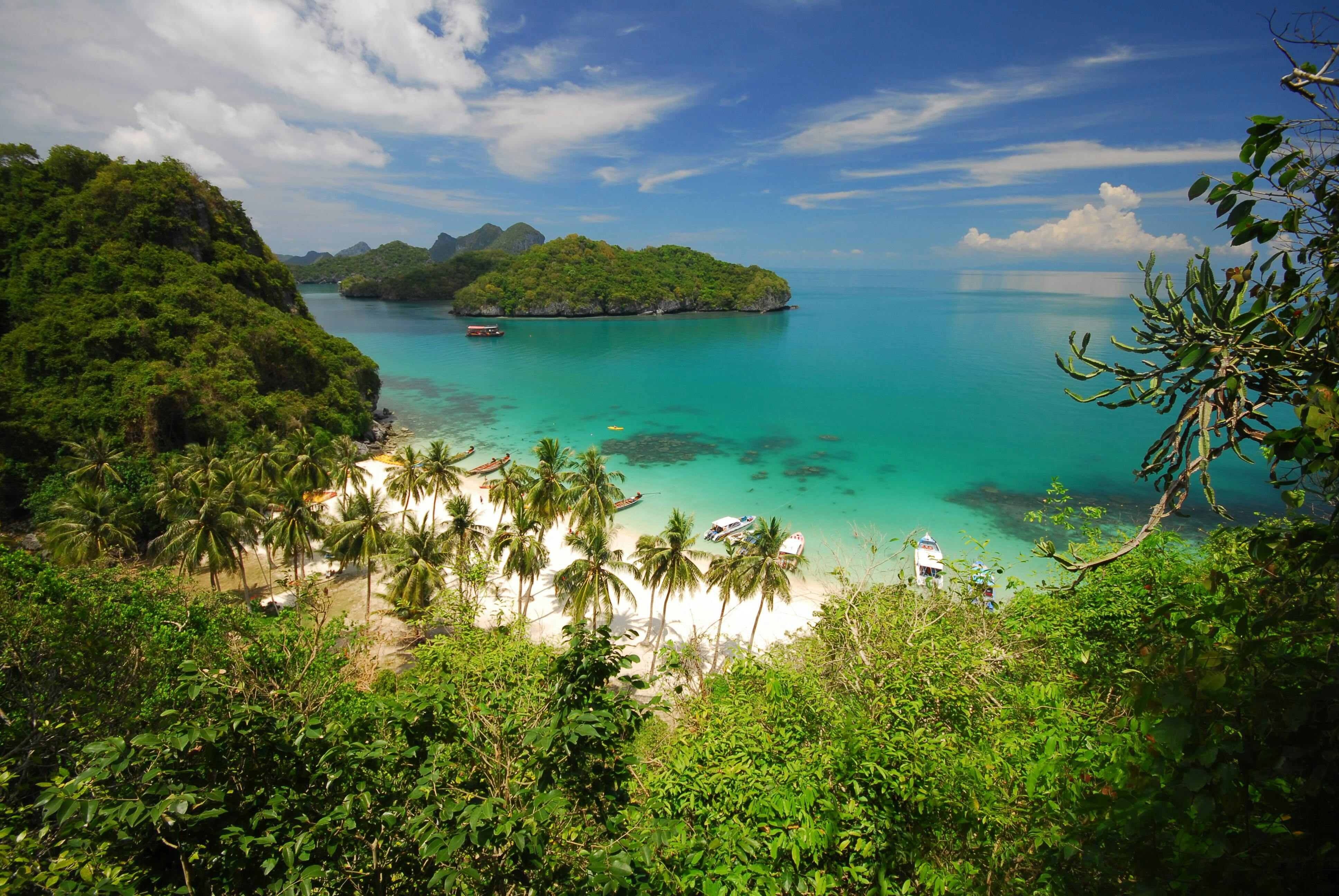 Angthong Marine Park per Speedboot