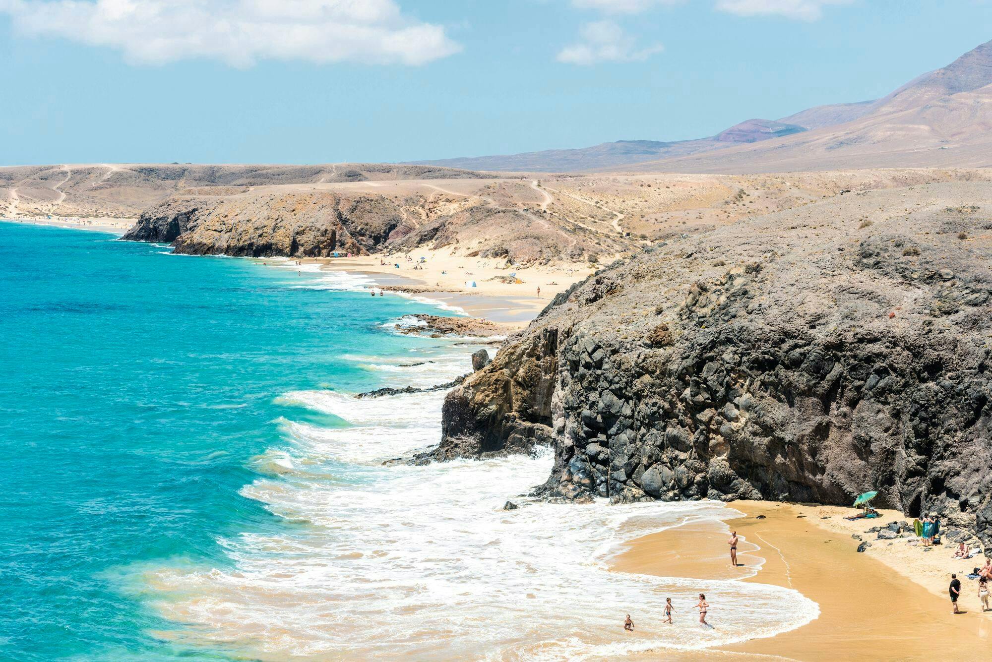 Ingresso para o safári de jet ski em Playa Blanca