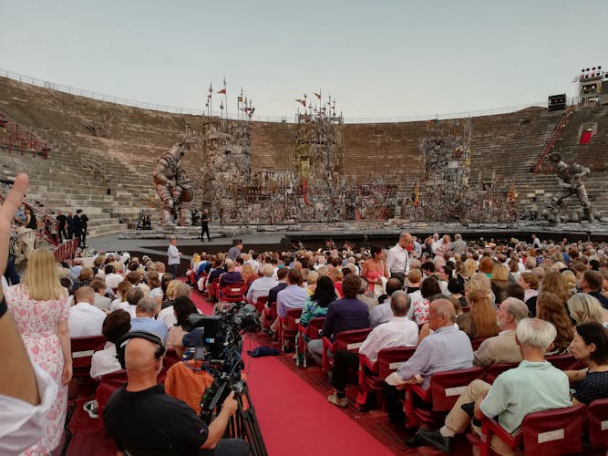 Arena di Verona Opera Package with tickets, city tour and transport