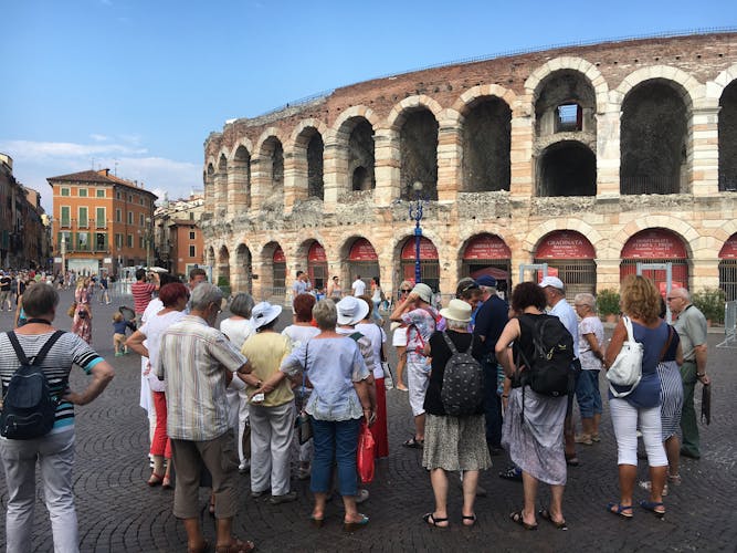 Arena di Verona Opera Package with tickets, city tour and transport