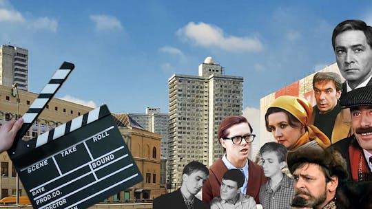 Moskou Sovjet-filmlocaties zelfgeleide audiotour in het Russisch