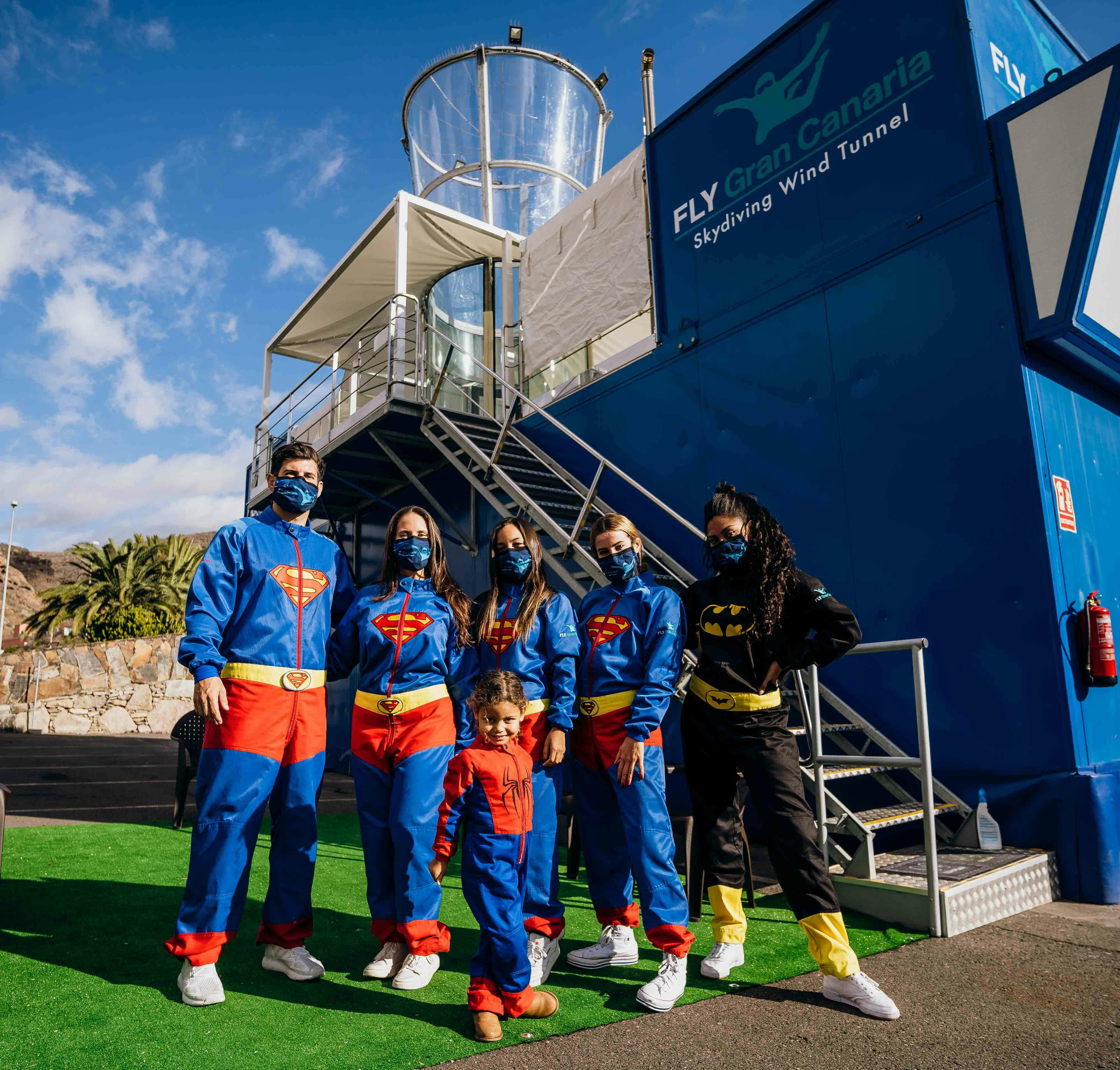 Gran Canaria Skydiving Erlebnis im Windkanal für Gruppen