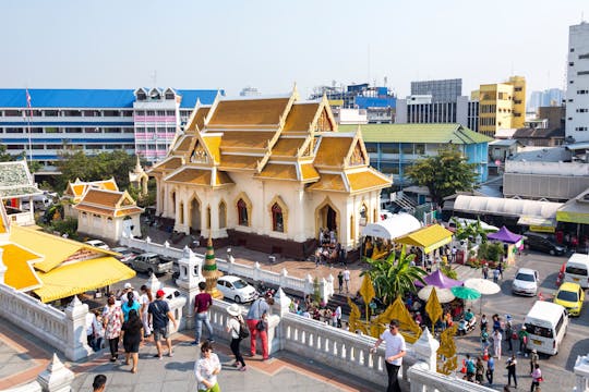 Gwarne ulice Bangkoku