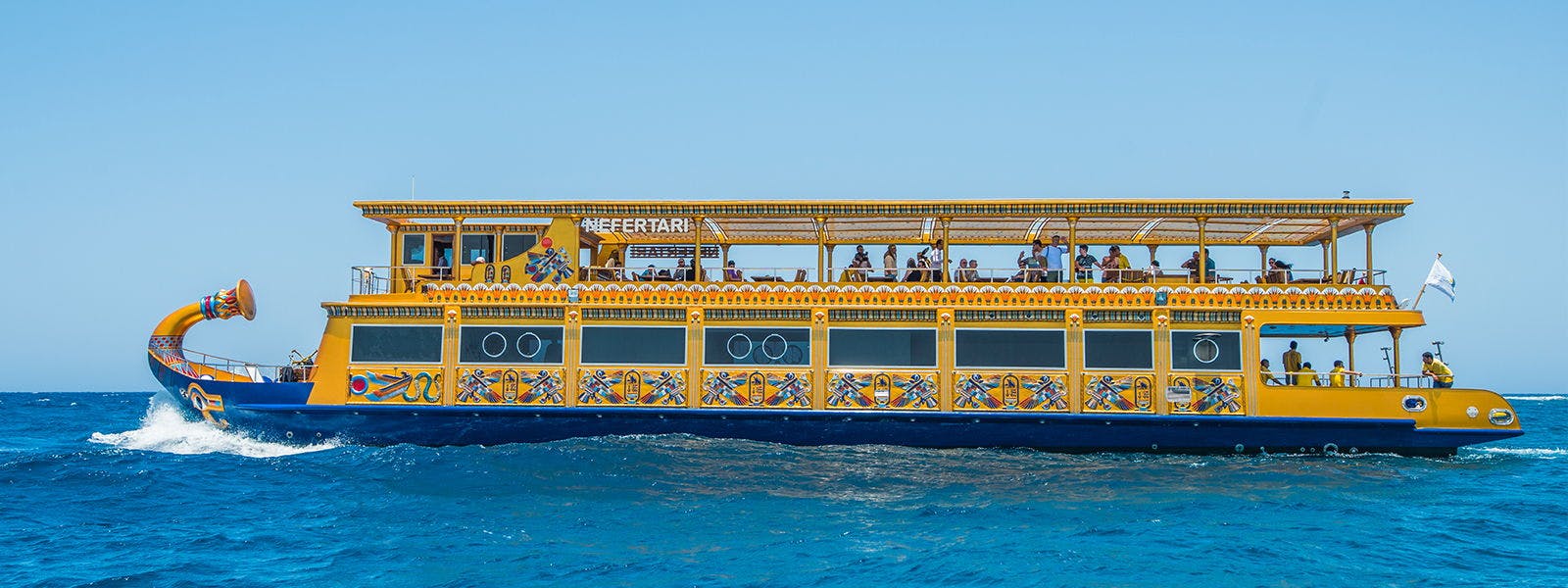 Ochtend VIP-cruise op het Nefertari-jacht vanuit Marsa Alam