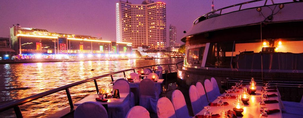 Chao Praya Fluss Dinner-Bootsfahrt