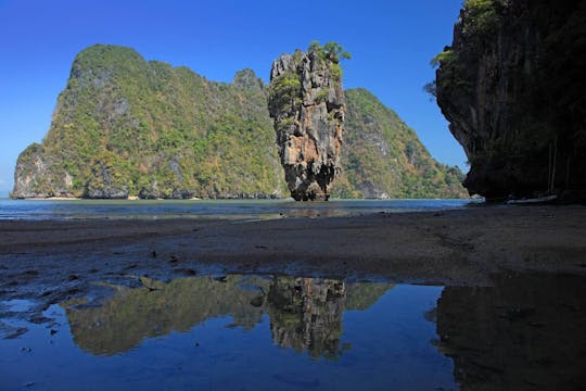 Sonnenuntergang-Katamaran Phang Nga Bucht