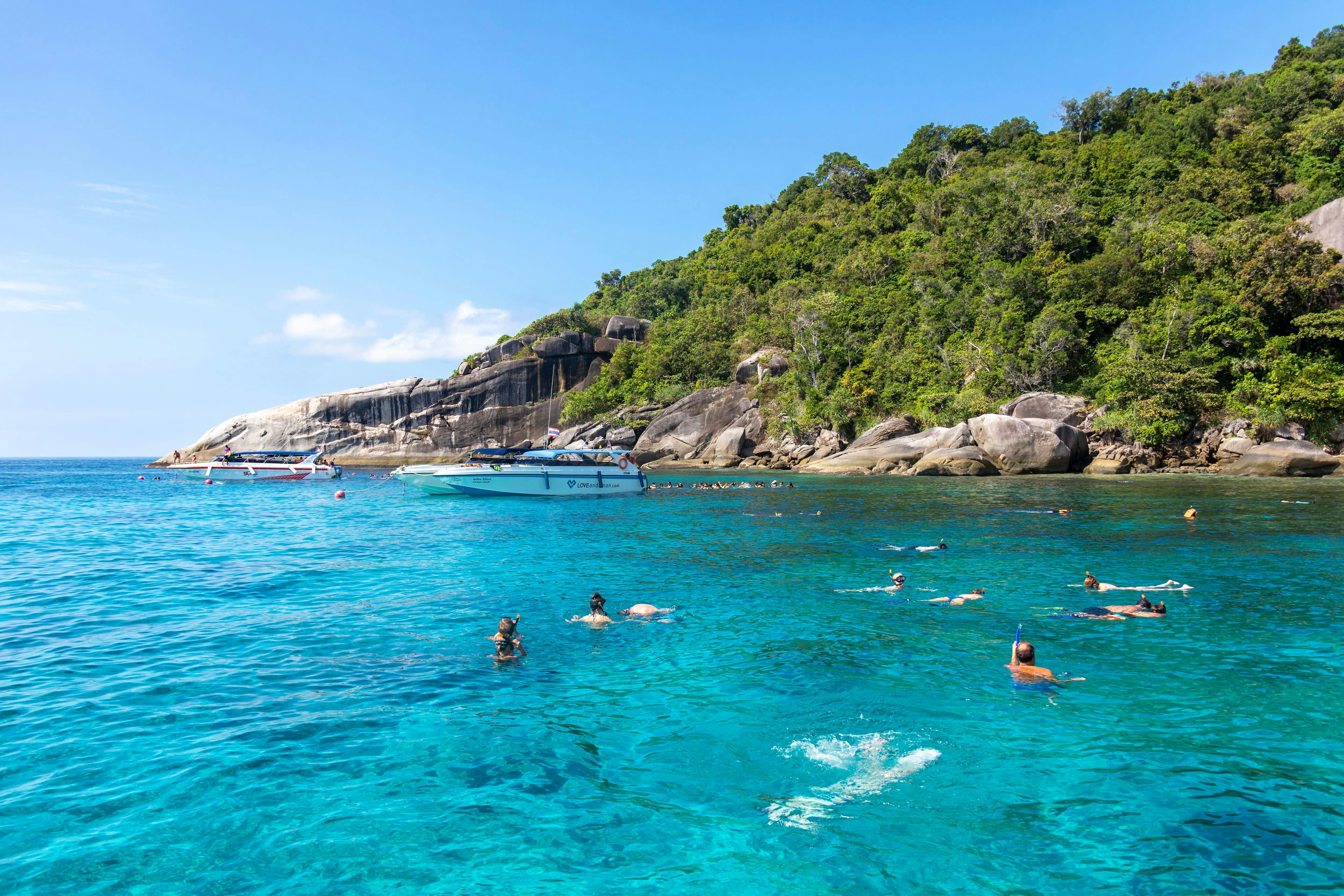 Similan Islands Tour by Speedboat from Khao Lak