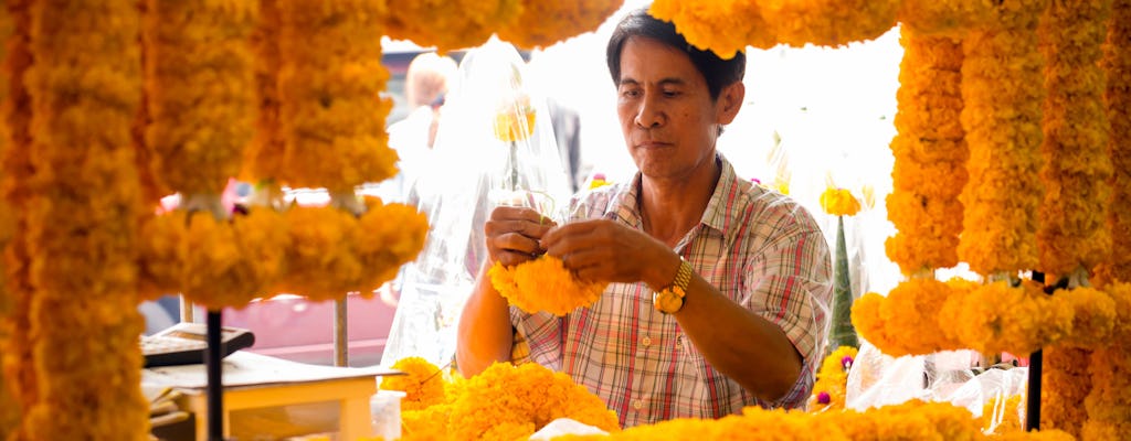 Visite de l'art floral thaïlandais et de la culture de Bangkok