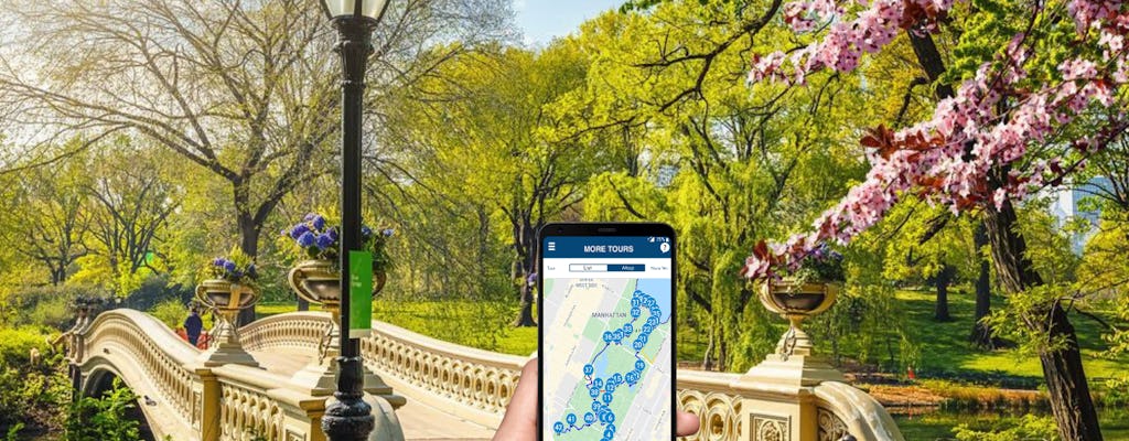 Excursão a pé autoguiada no Central Park de Nova York