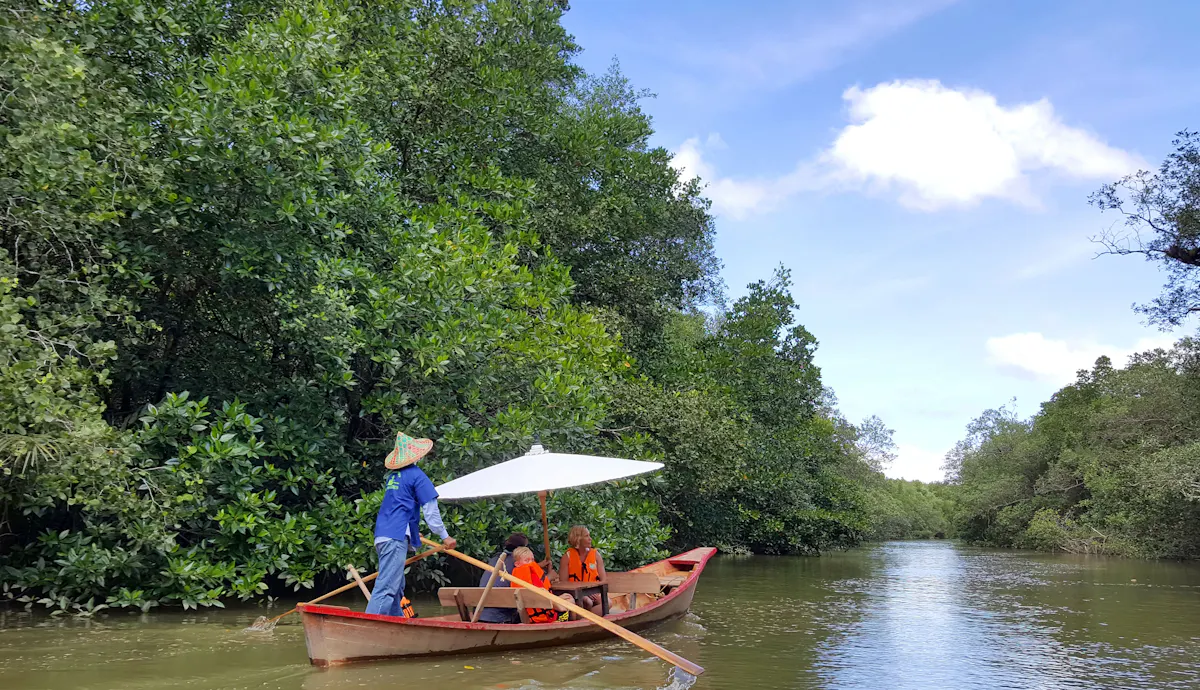 Takuapa Village and River Tour by Gondola