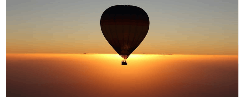 Hot air balloon ride with breakfast