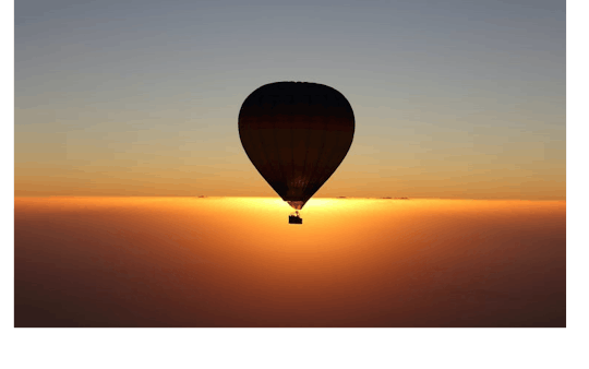 Hot air balloon ride with breakfast
